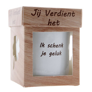 Jij verdient het