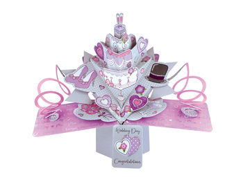 Wedding Day Congratulations - Cake