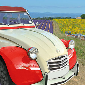 Citroën 2CV Greeting card