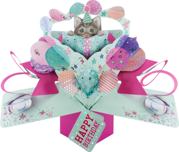 Happy Birthday - Cat 