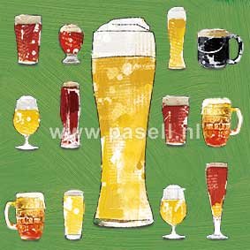  Bier-Grußkarte